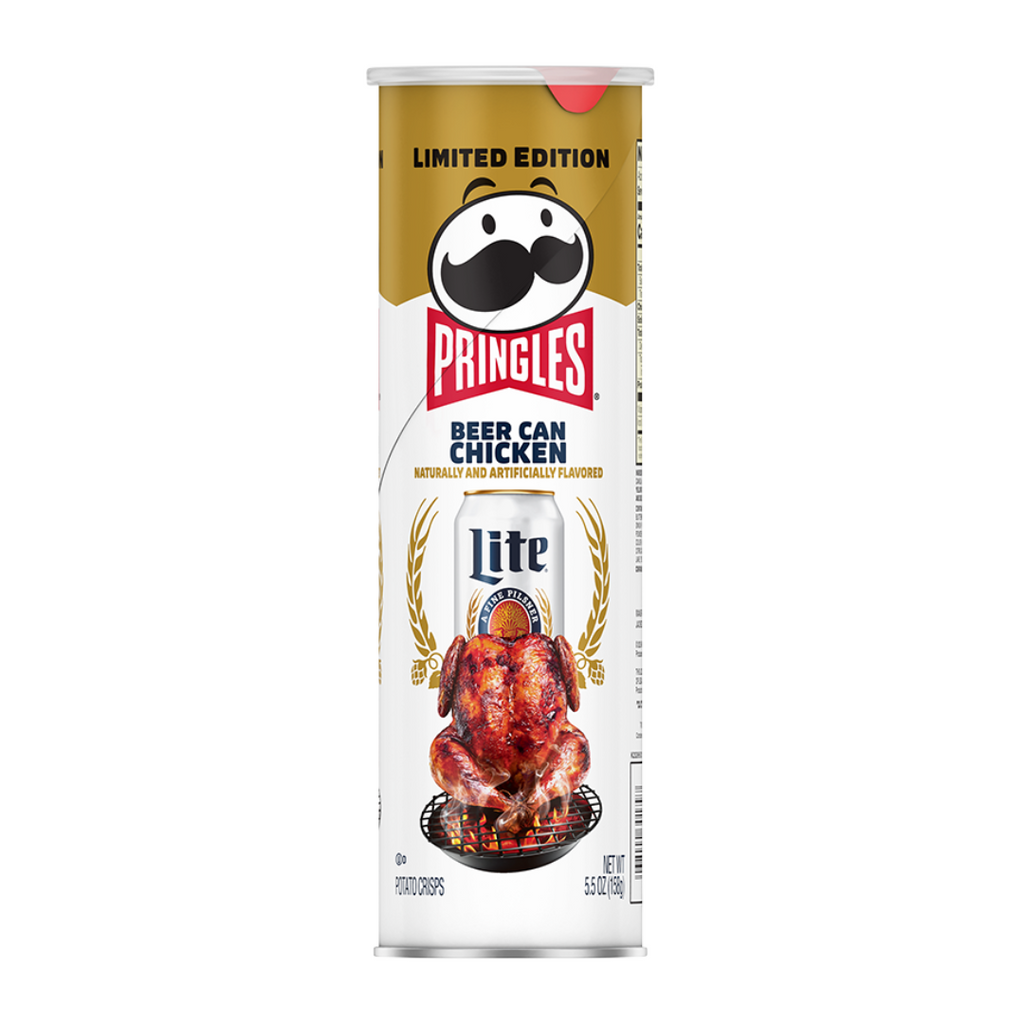 Pringles Beer Can Chicken Potato Chips (5.5oz)
