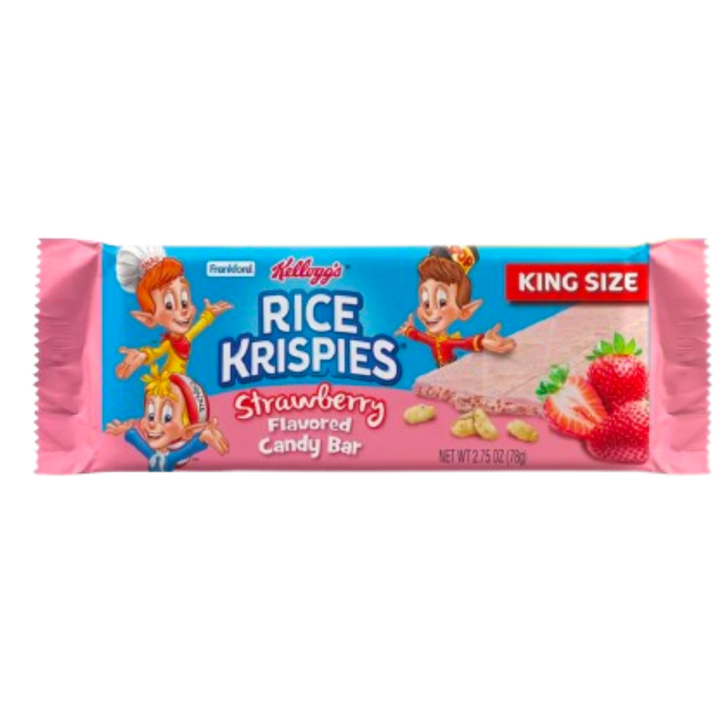 Kellogg's Rice Krispies Strawberry Flavoured Candy Bar (2.75oz)
