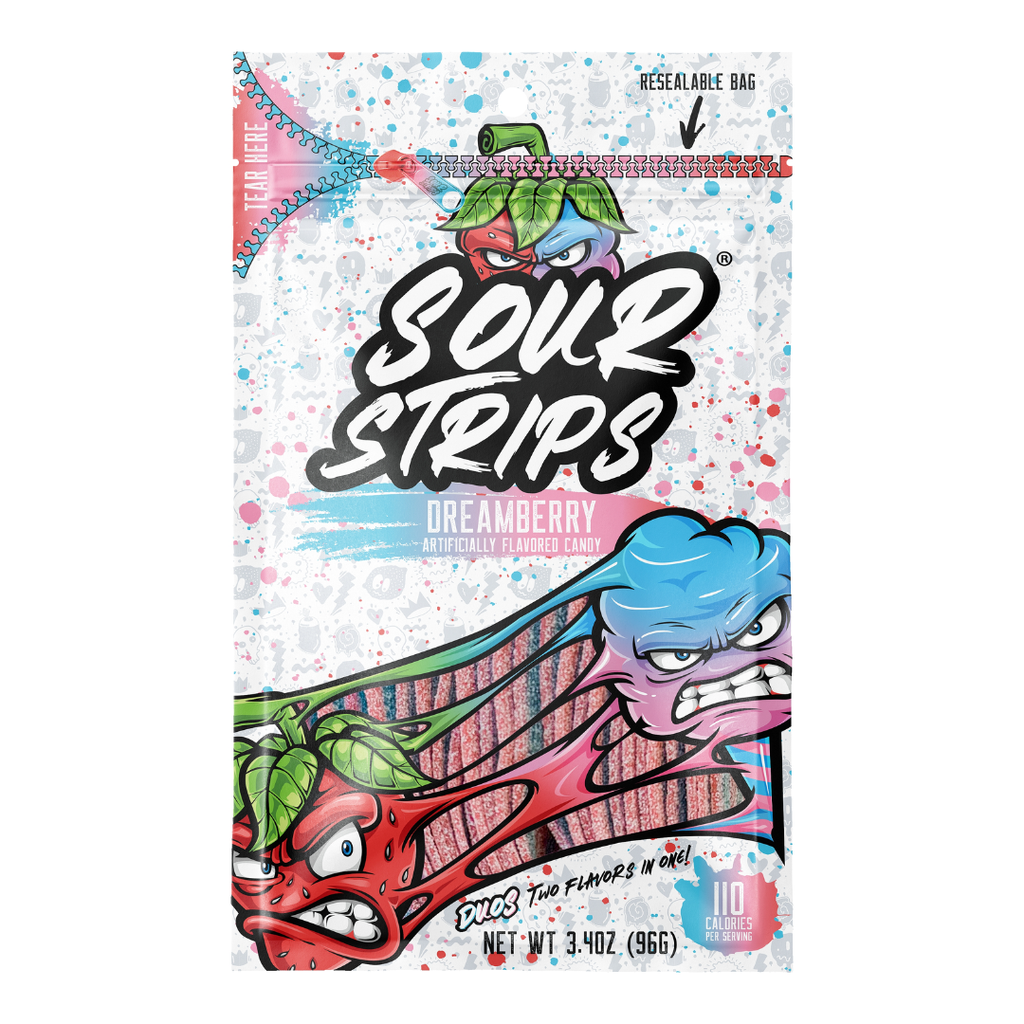 Sour Strips Dreamberry (3.4oz)