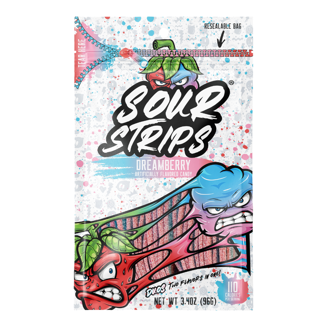 Sour Strips Dreamberry (3.4oz)