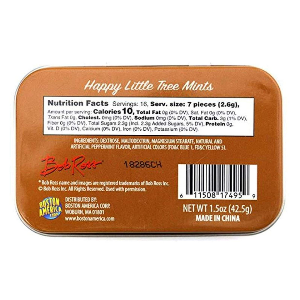 Boston America Bob Ross Happy Little Tree Mints (1.5oz)