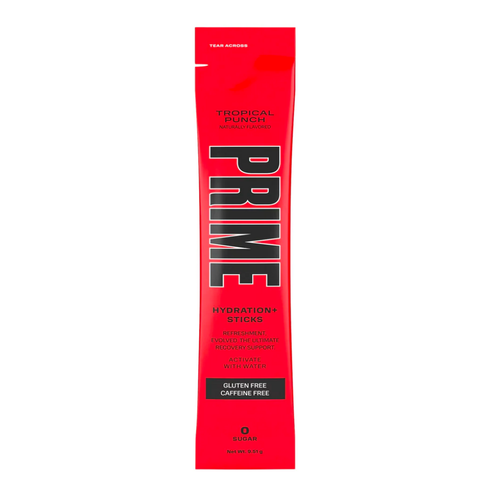 PRIME Tropical Punch Hydration Sticks Drink Mix