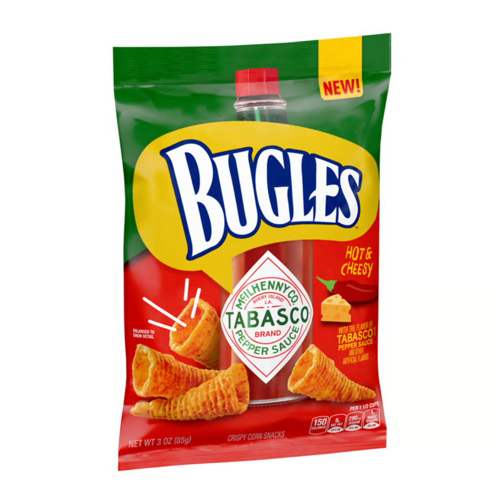 Bugles Tabasco Corn Snacks (3oz)