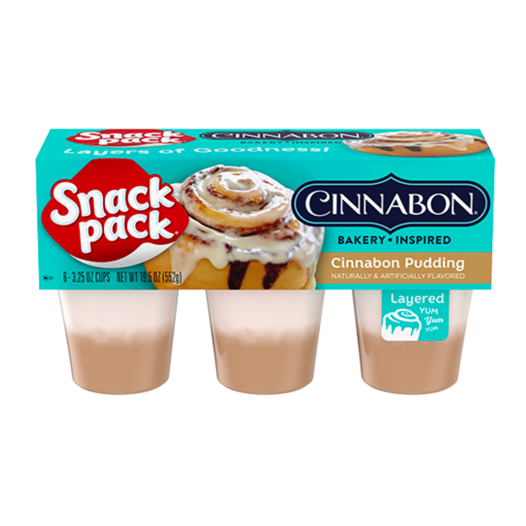 Snack Pack Cinnabon Bakery Inspired Pudding (19.5oz)