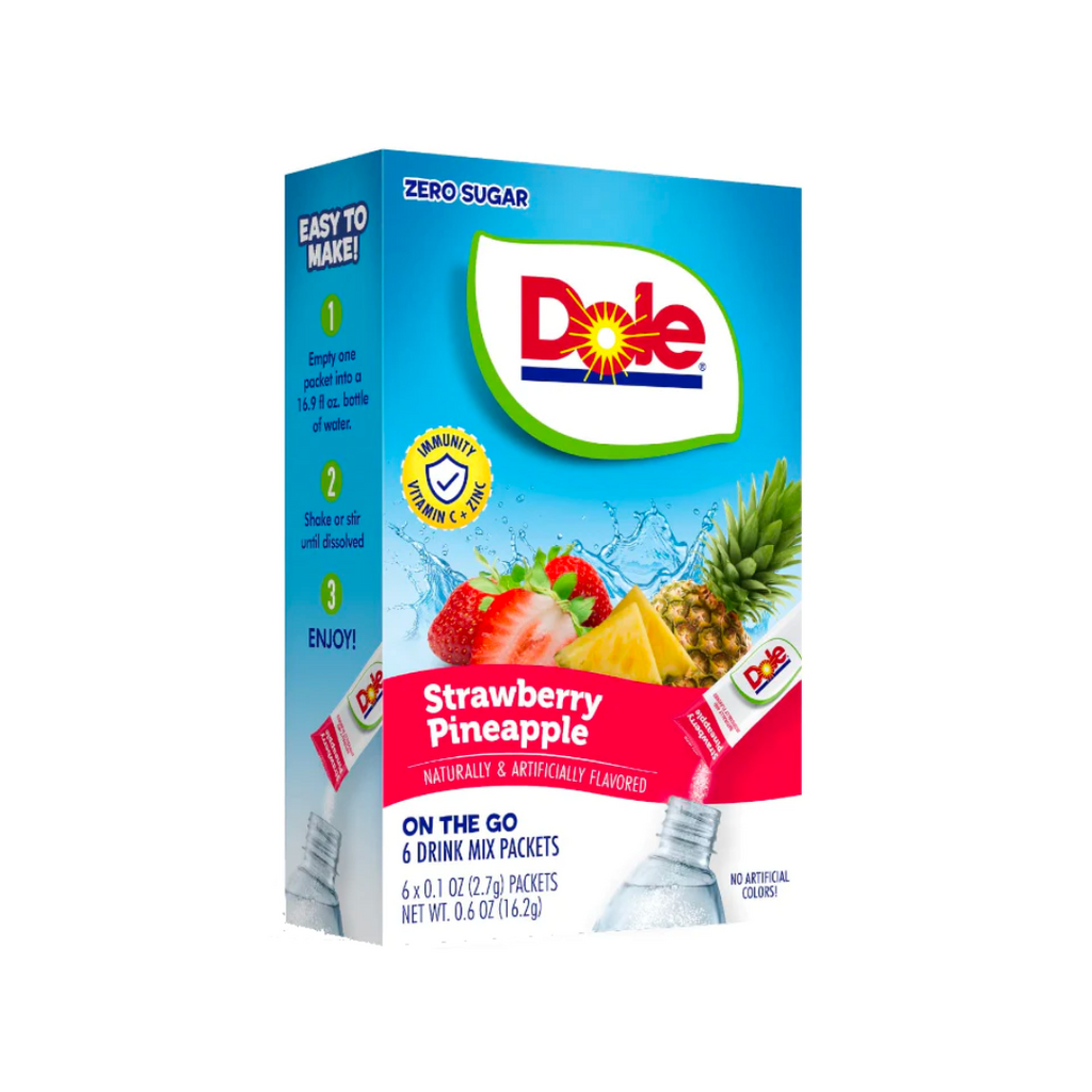 Dole Strawberry Pineapple Drink Singles To Go (0.6oz)