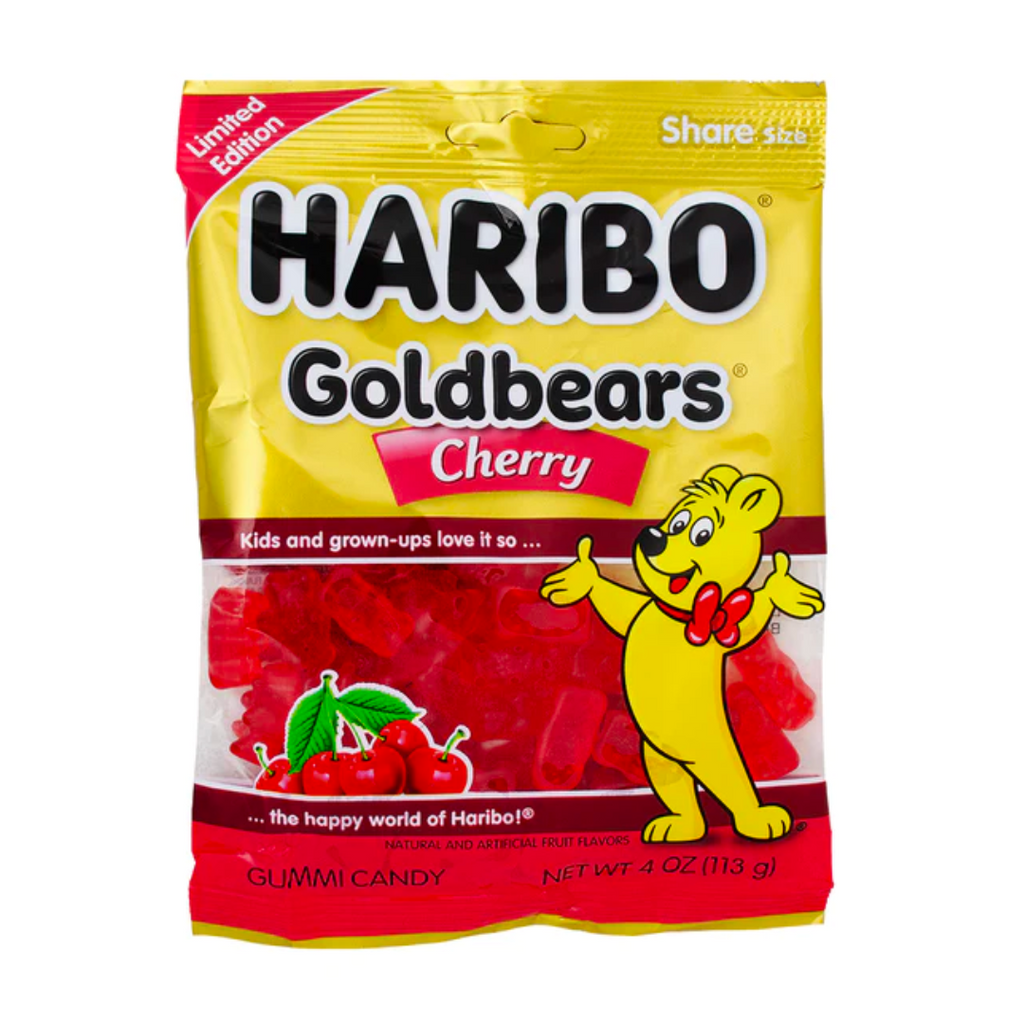 Haribo Goldbears Cherry Peg Bag (4oz)
