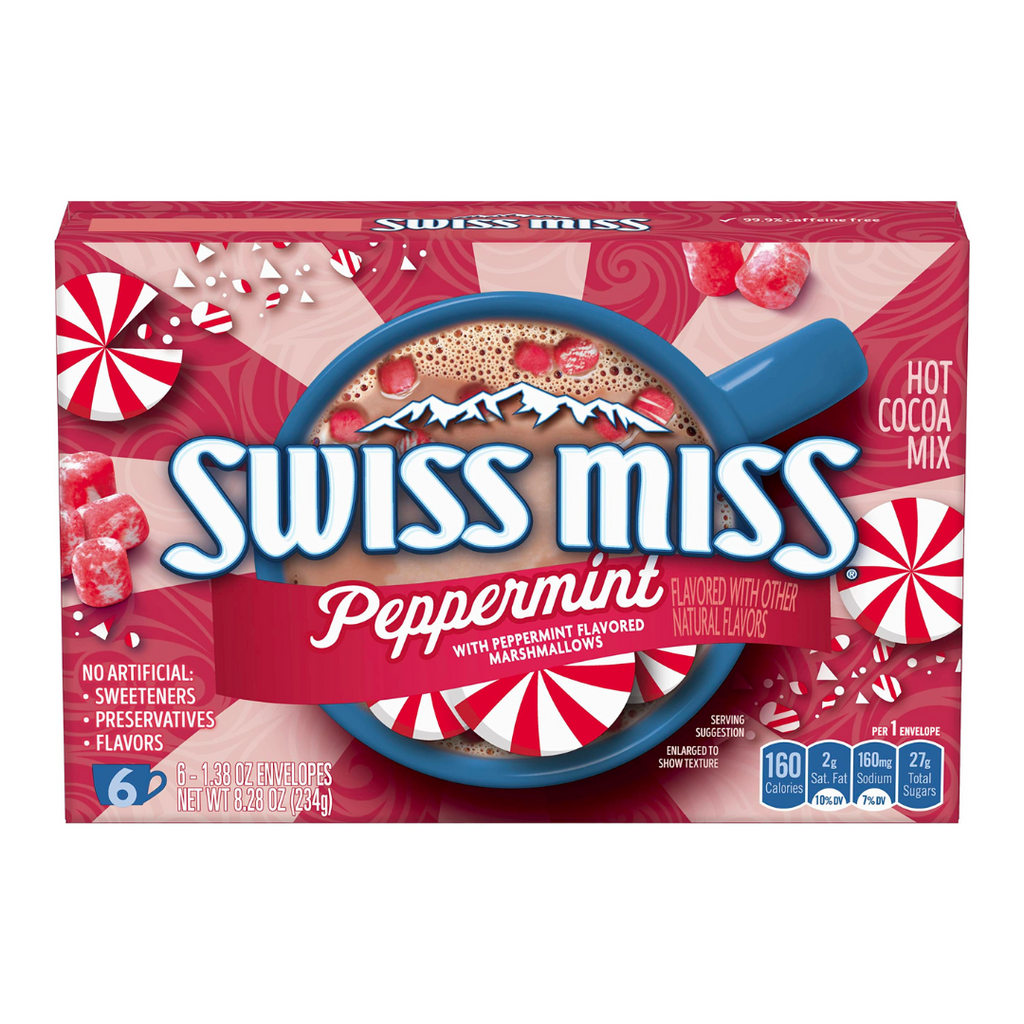 Swiss Miss Peppermint Hot Cocoa Mix (8.28oz)