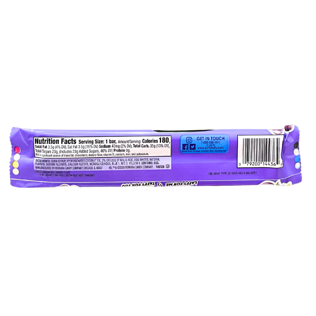 Wonka Laffy Taffy Grape (1.5oz)