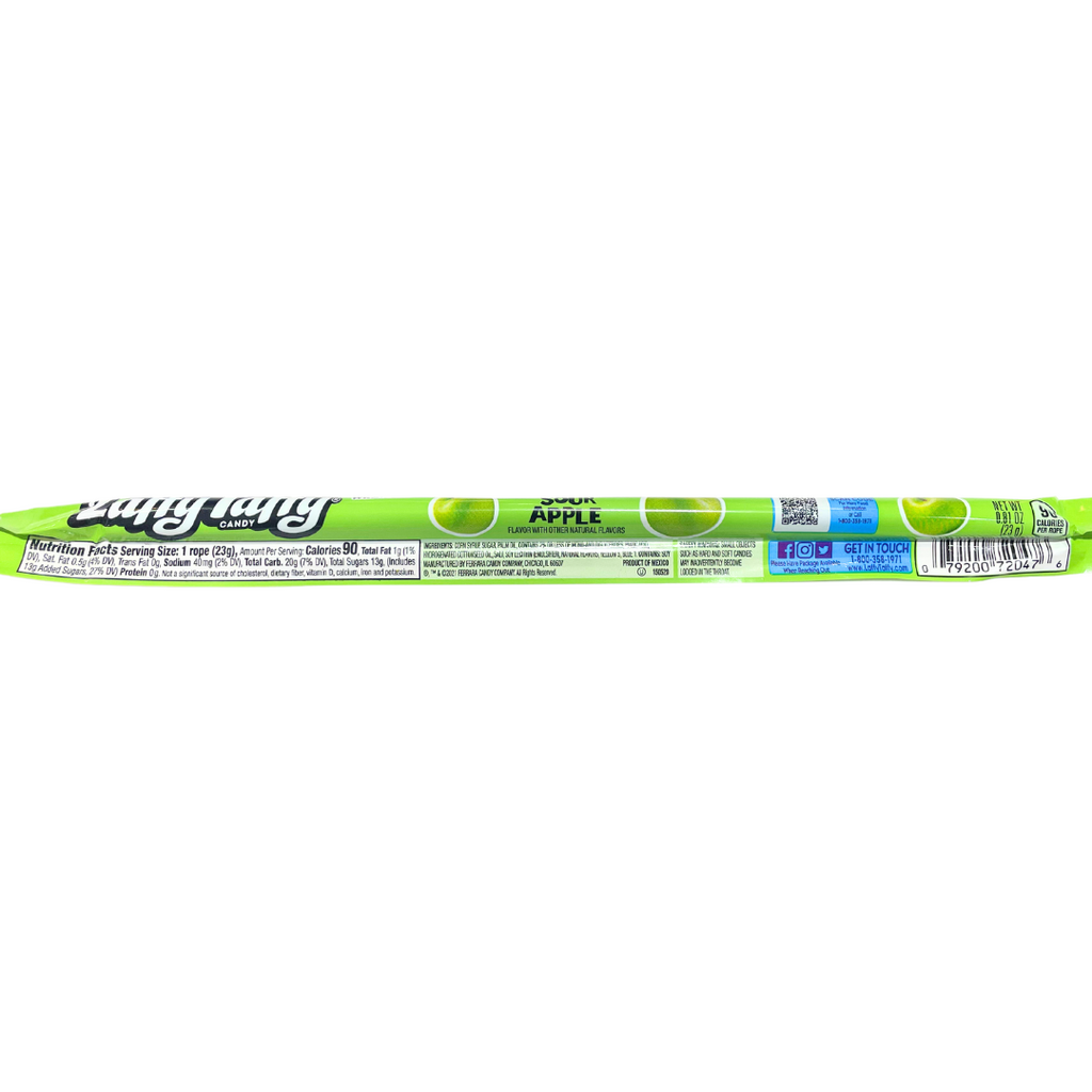 Wonka Laffy Taffy Green Apple Rope (0.81oz)