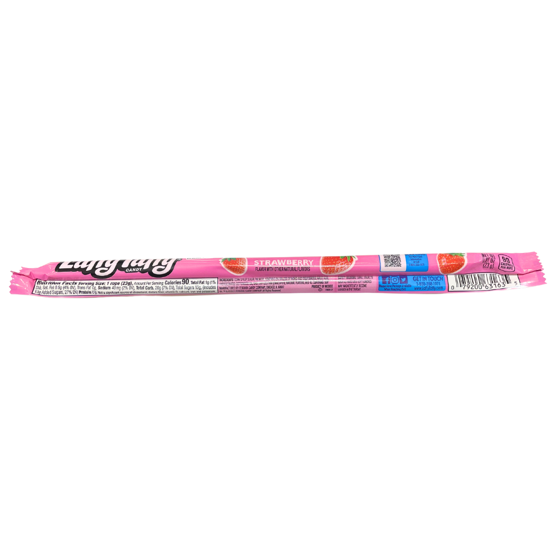 Wonka Laffy Taffy  Strawberry Rope (0.81oz)