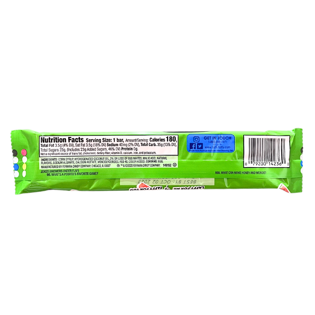 Wonka Laffy Taffy Watermelon(1.5oz) Secondary image