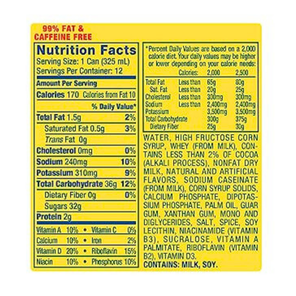 Yoohoo Can (12oz)