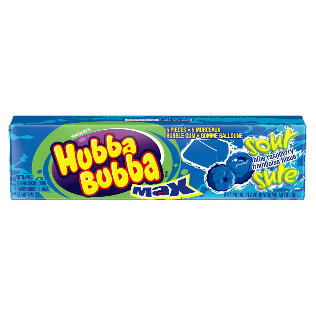 Hubba Bubba Max Sour Blue Raspberry (1oz) Main image