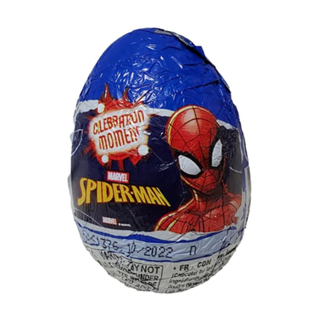 Spider Man Chocolate Surprise Egg