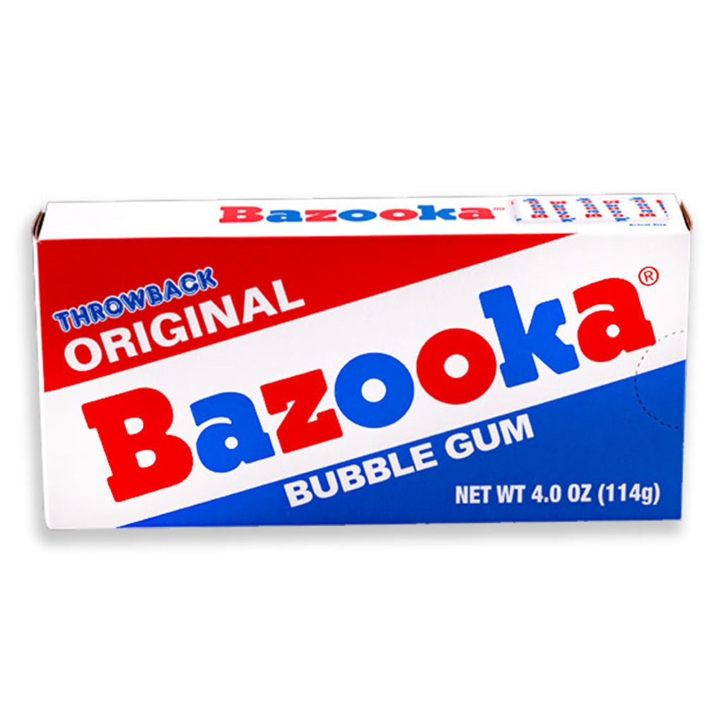 Original Bazooka Bubble Gum Theatre Box (4oz)