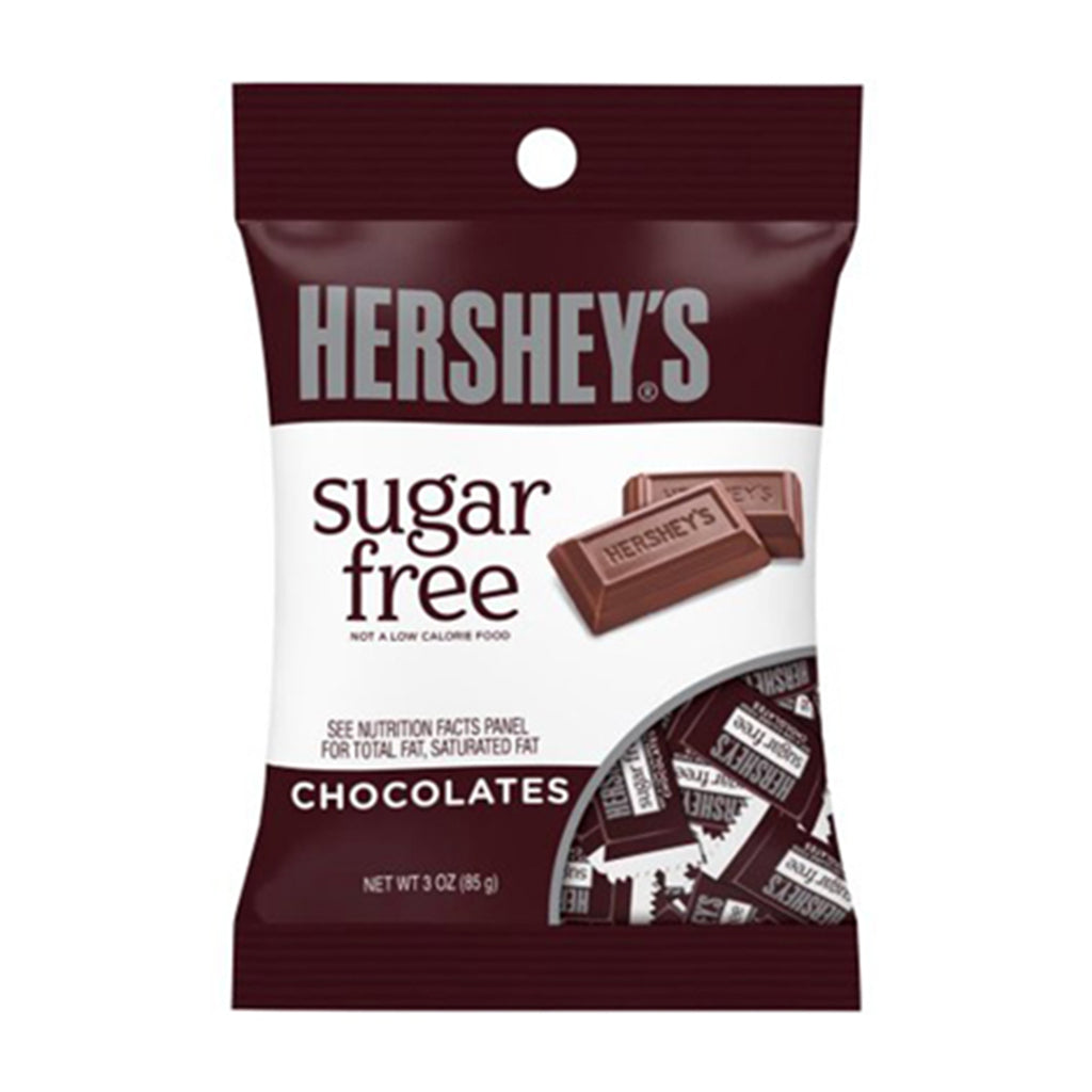 Hershey's Chocolate Candy Zero Sugar Peg Bag (3oz)