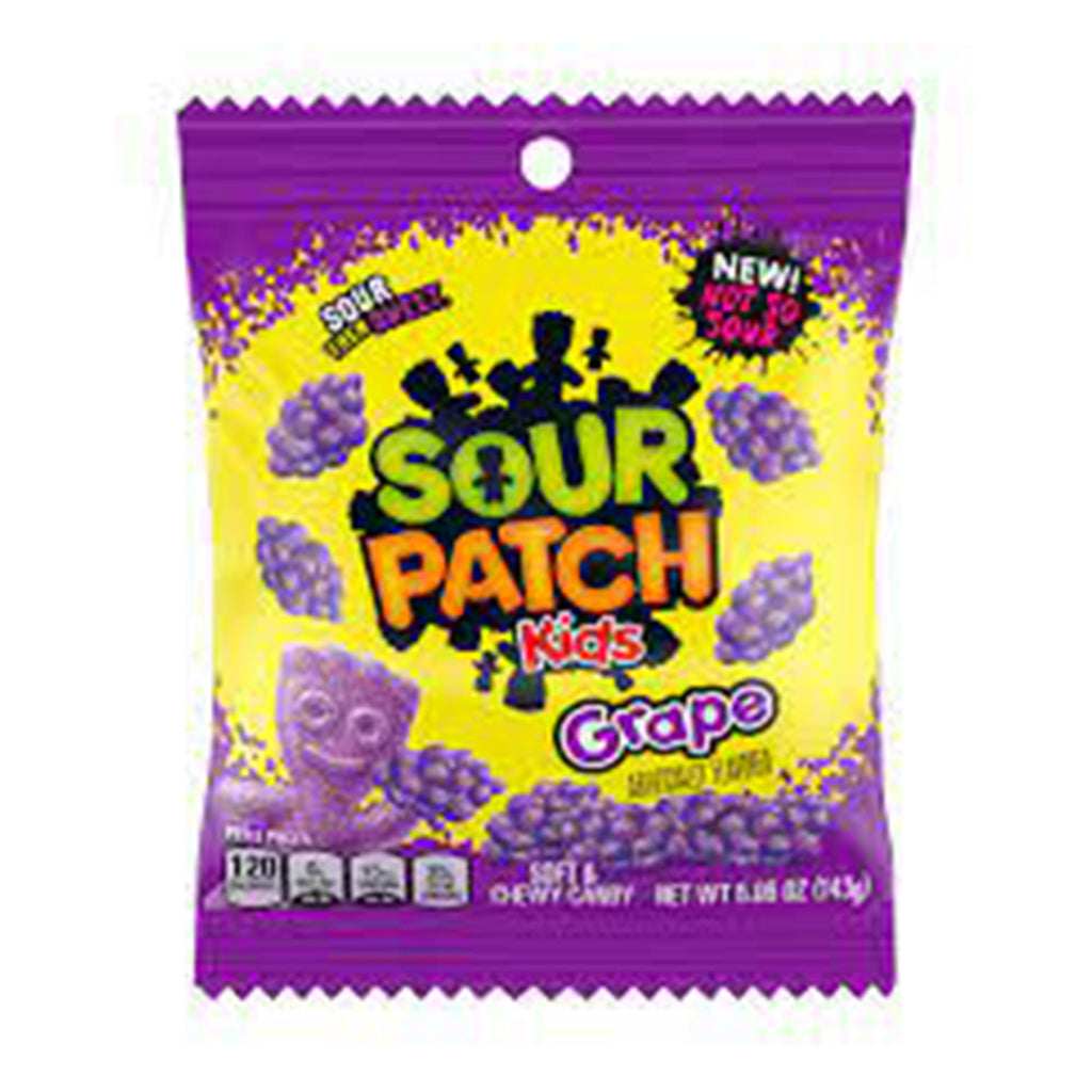 Sour Patch Kids Grape Peg Bag (5.06oz)
