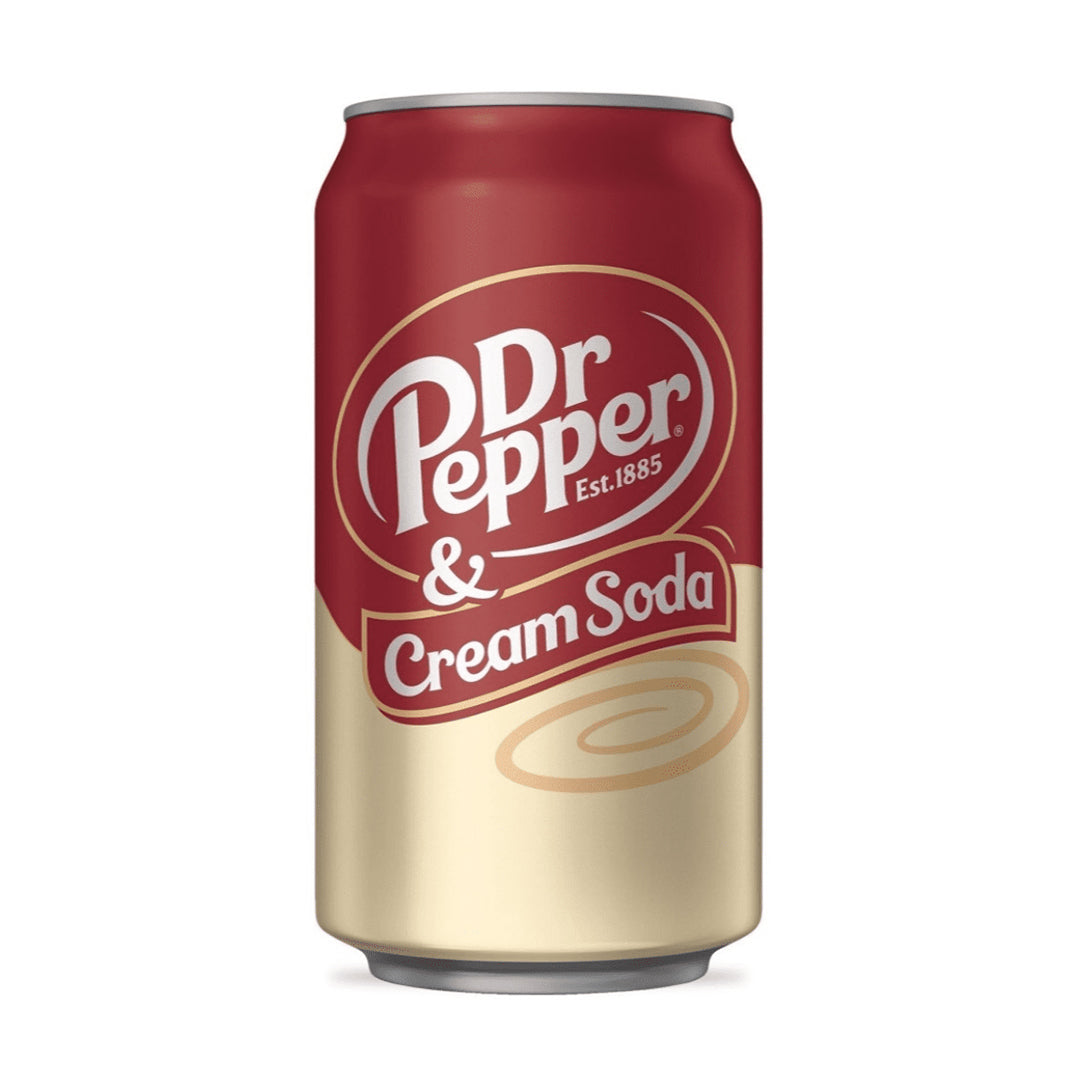 Dr. Pepper Cream Soda Can (12oz) Main image