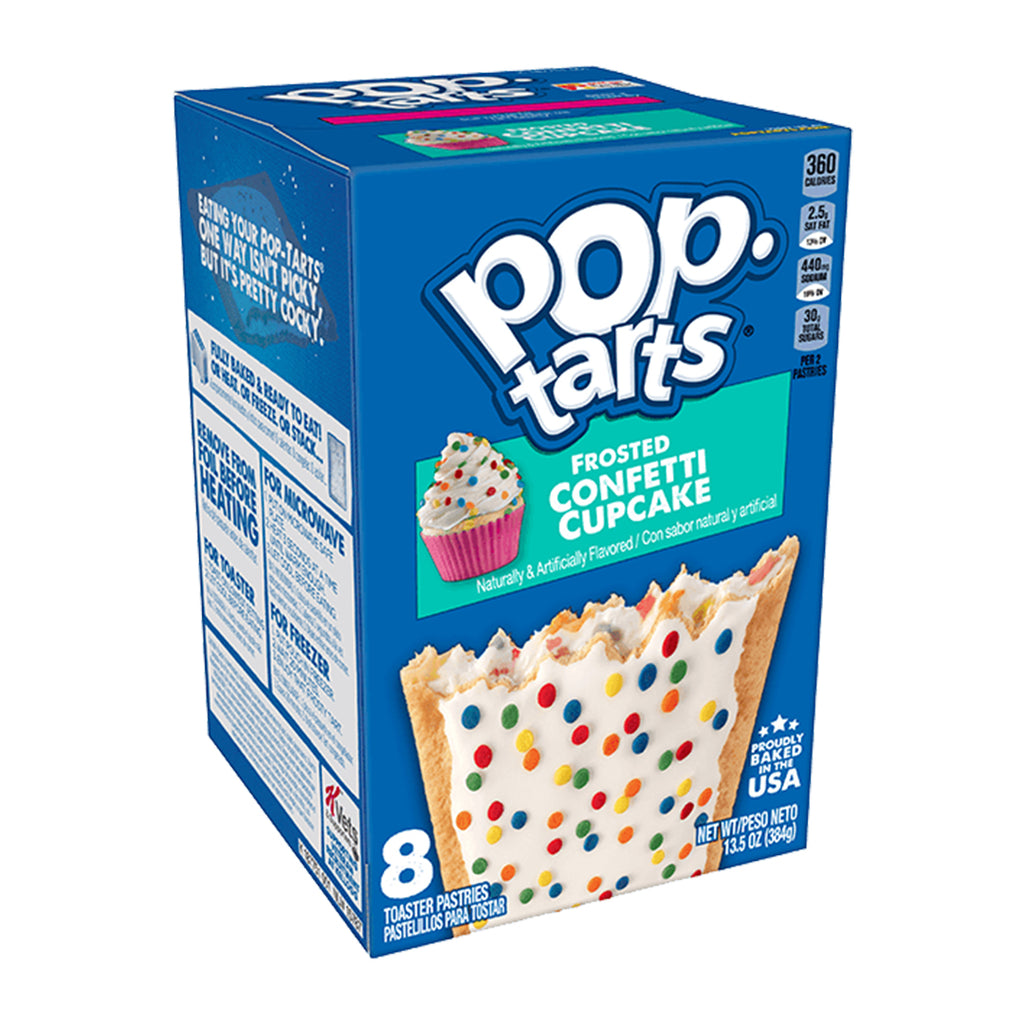 Pop-Tarts Frosted Confetti Cupcake 8 Pack (13.5oz)