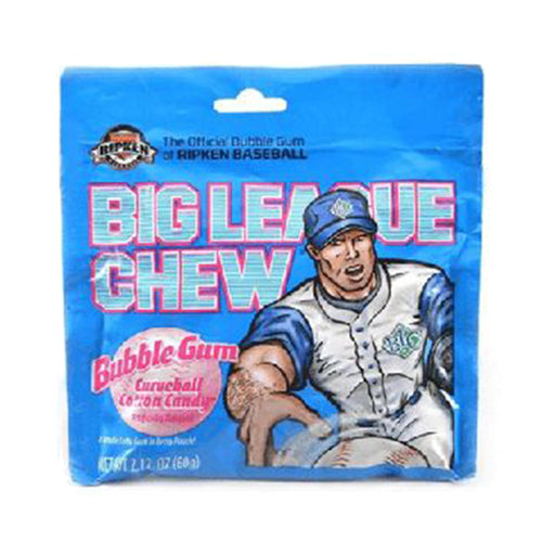 Big League Chew Cotton Candy Gum (2.12oz) Main image
