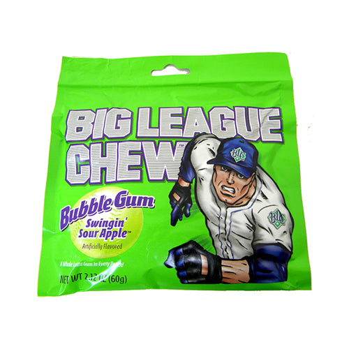 Big League Chew Sour Apple Gum (2.12oz) Main image