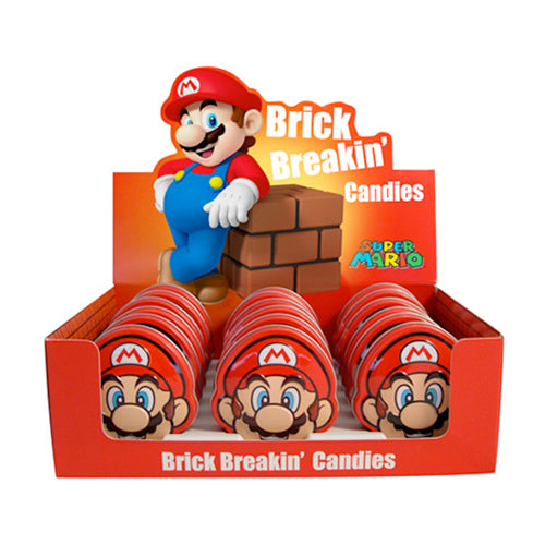 Boston America Super Mario Brick Breakin' Candy Tin (0.8oz)