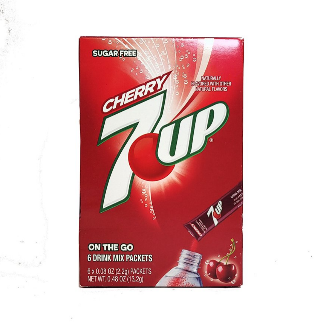 7Up Cherry Drink Mix Singles To Go (0.47oz) Main image
