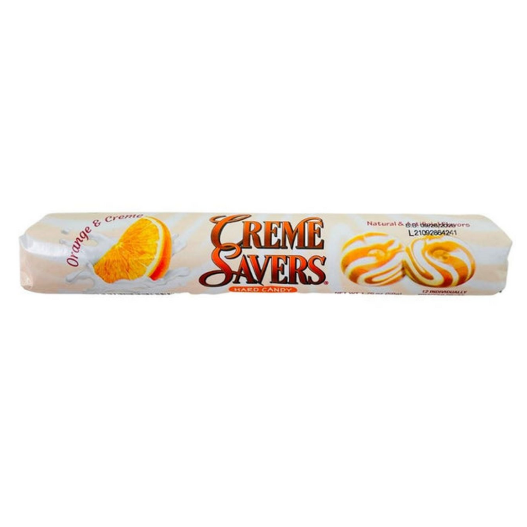 Creme Savers Orange & Creme Hard Candy Roll
