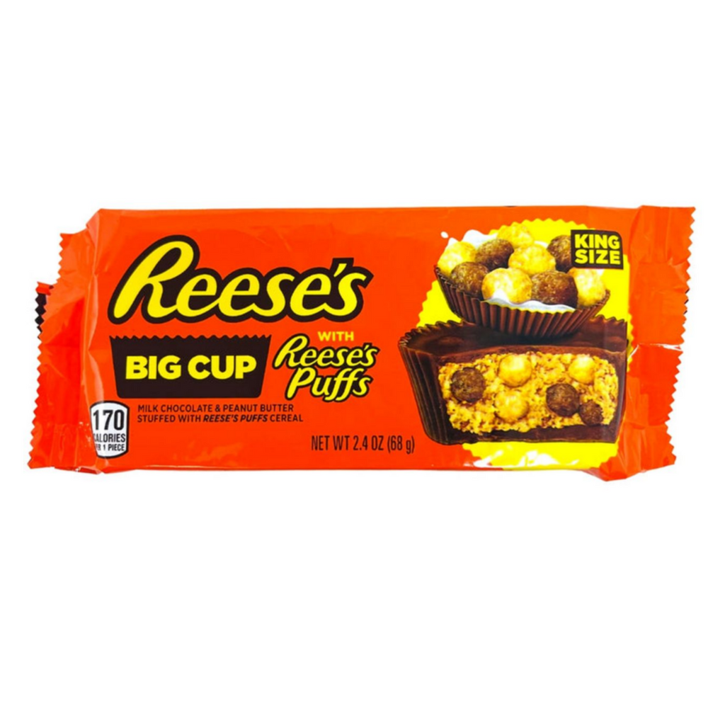 Reese's Big Cup With Reeses Puffs King Size (2.4oz)