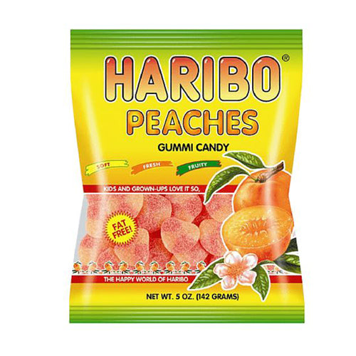 Haribo Peaches Peg Bag (4.5oz)