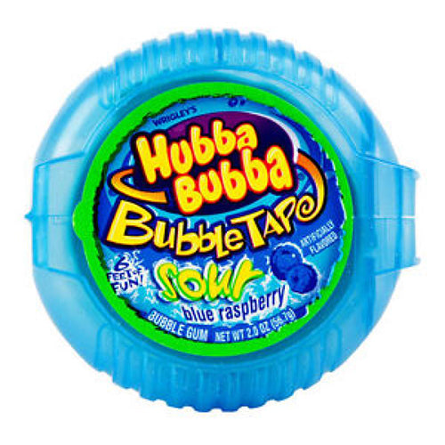 Hubba Bubba Bubble Tape Sour Blue Raspeberry (2oz) Main image