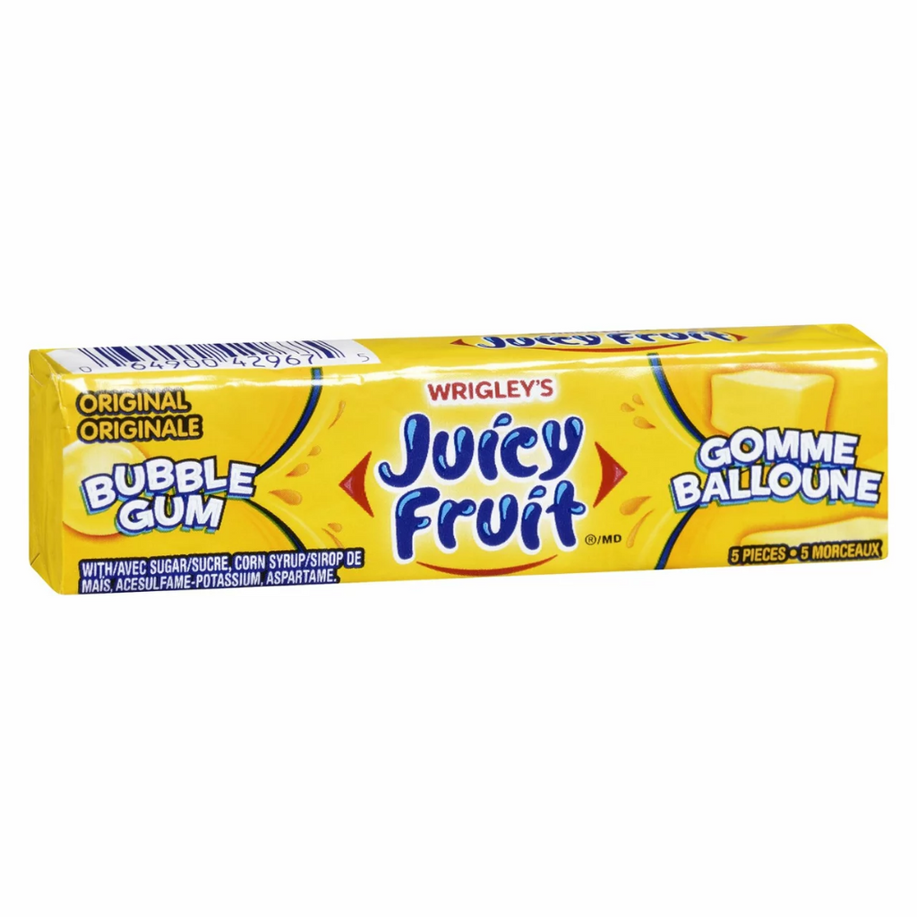 Juicy Fruit Bubble Gum (1.4oz)