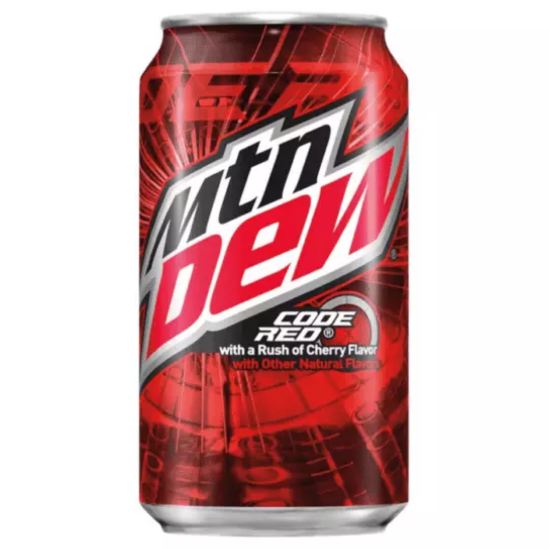 Mountain Dew Code Red Can (12oz)