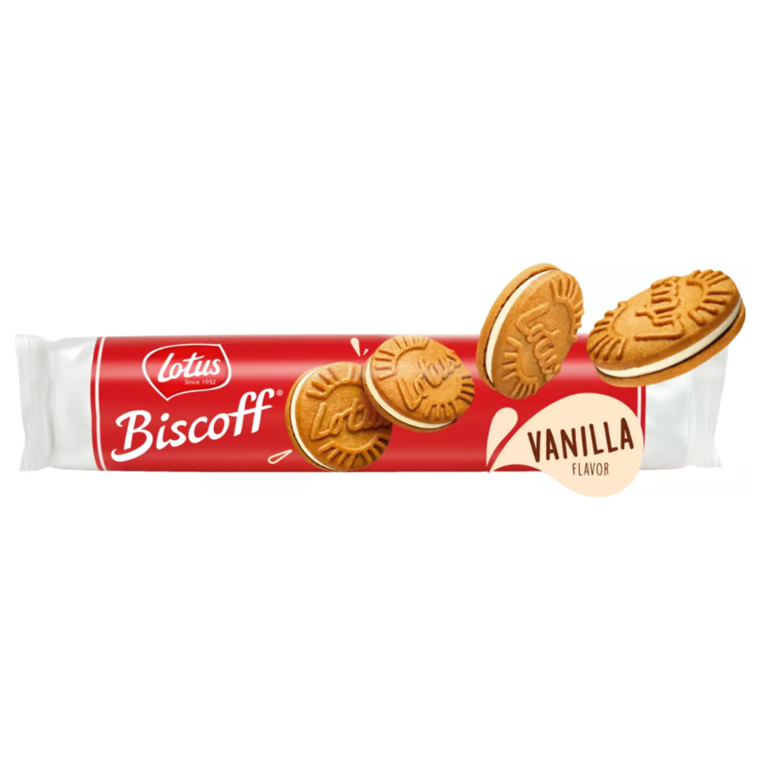 Lotus Vanilla Biscoff Sandwich Cookie (5.29oz)