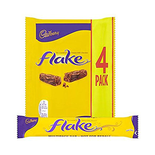 Cadbury Flake Chocolate Bar  4-Pack (6.08oz)