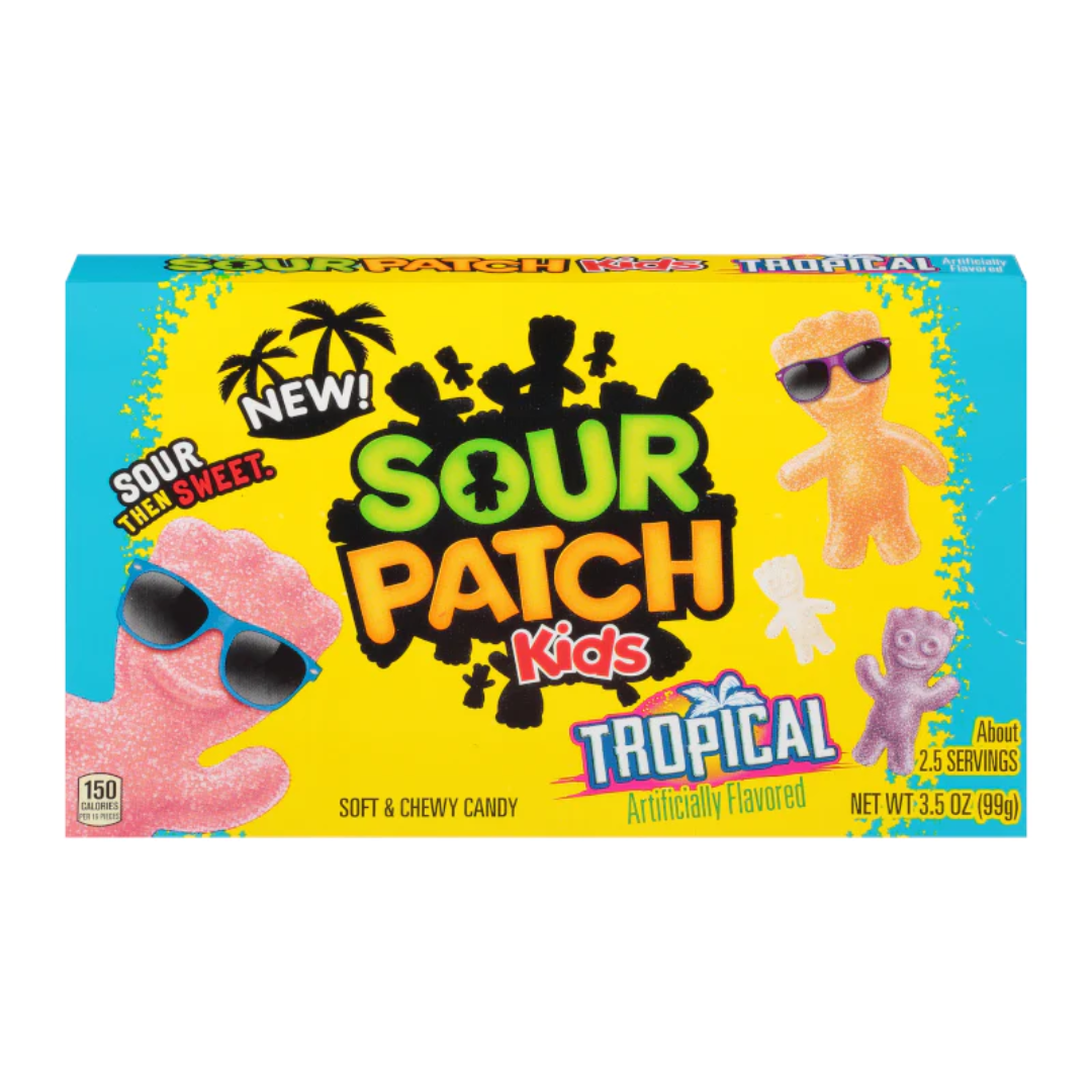 Sour Patch Kids Tropical Theatre Box (3.5oz) Main image