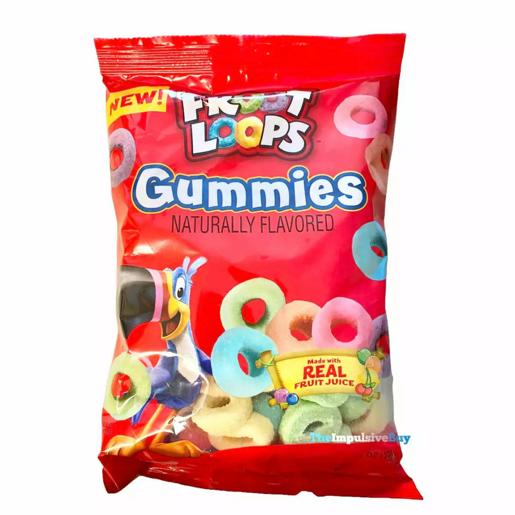 Froot Loops Gummies Peg Bag