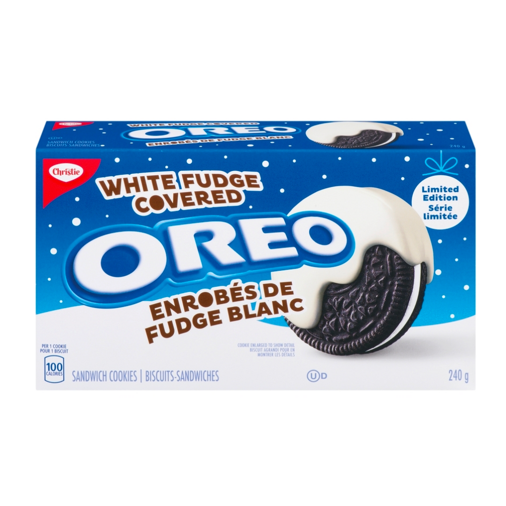 Oreo White Fudge Covered Limited Edition (8.5oz)