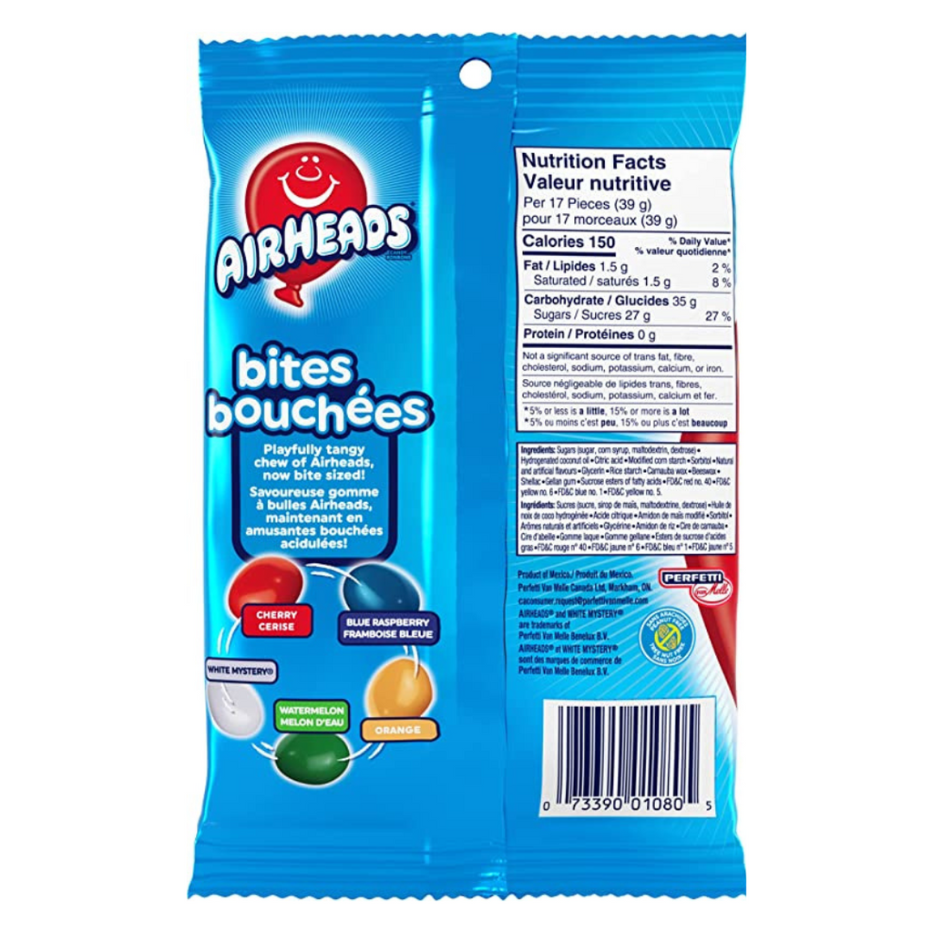 Air Heads Bites Original Fruit Candy 2oz