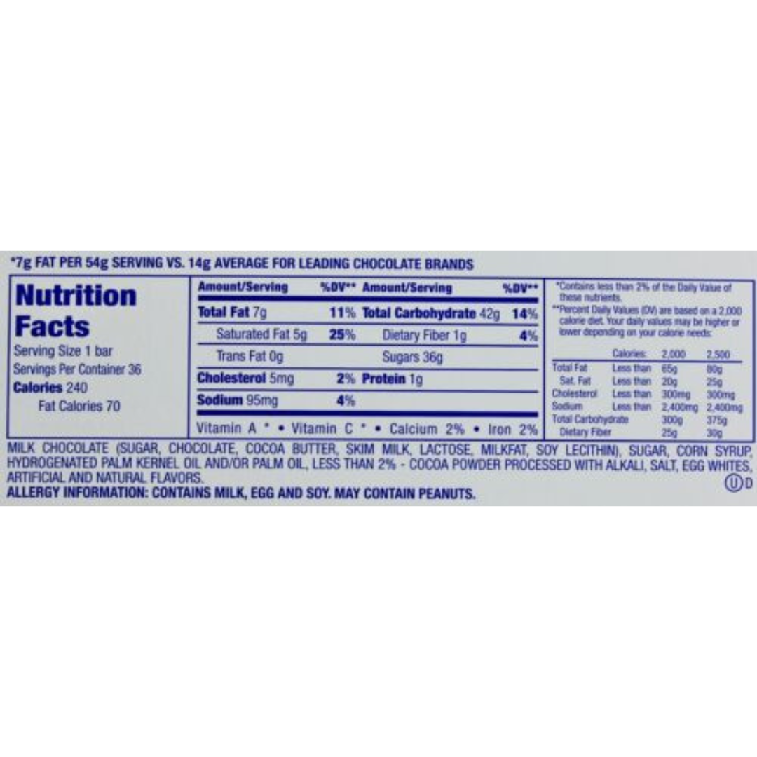3 Musketeers Chocolate Bar (1.9oz)