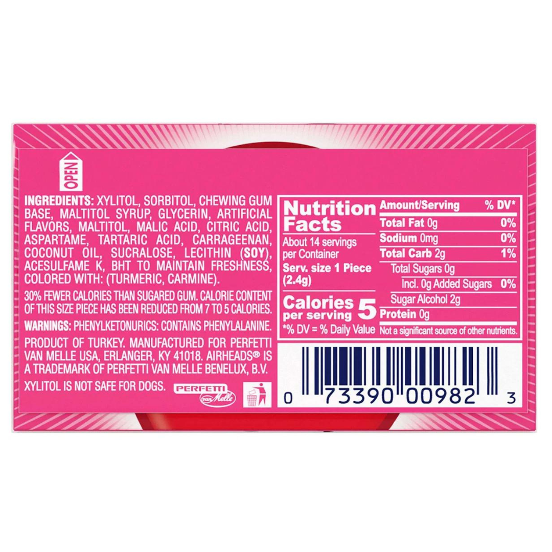 Airheads Gum Raspberry Lemonade Gum (1.18oz)