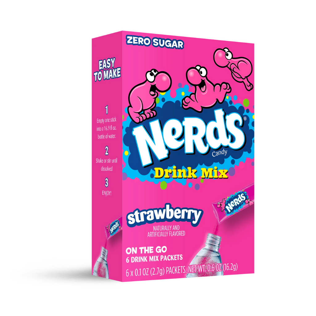 Nerds Strawberry Drink Mix Singles To Go (0.57oz)