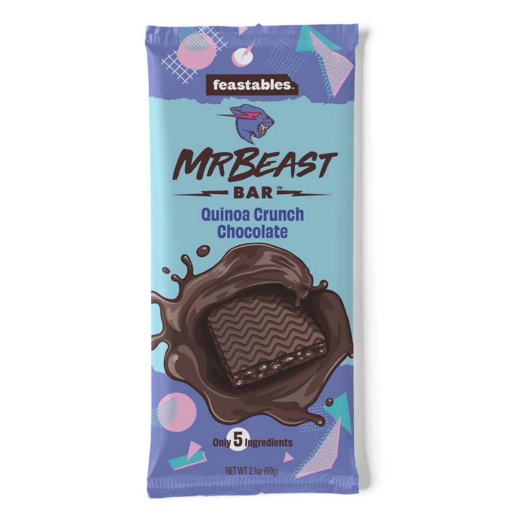Mr.Beast Quinoa Crunch Chocolate Feastable (2.1oz)