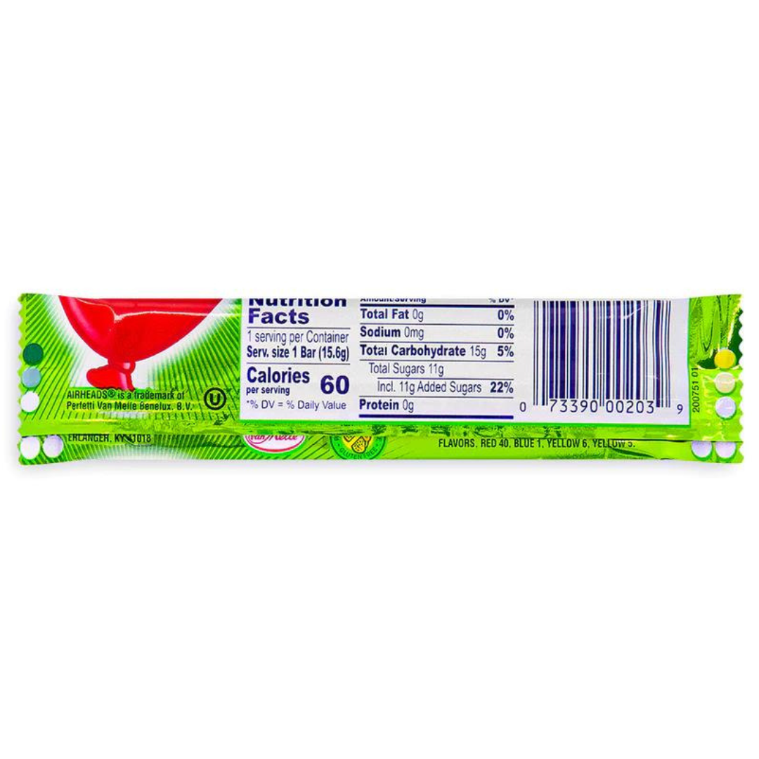Airheads Watermelon Taffy Bar (0.55oz) Secondary image
