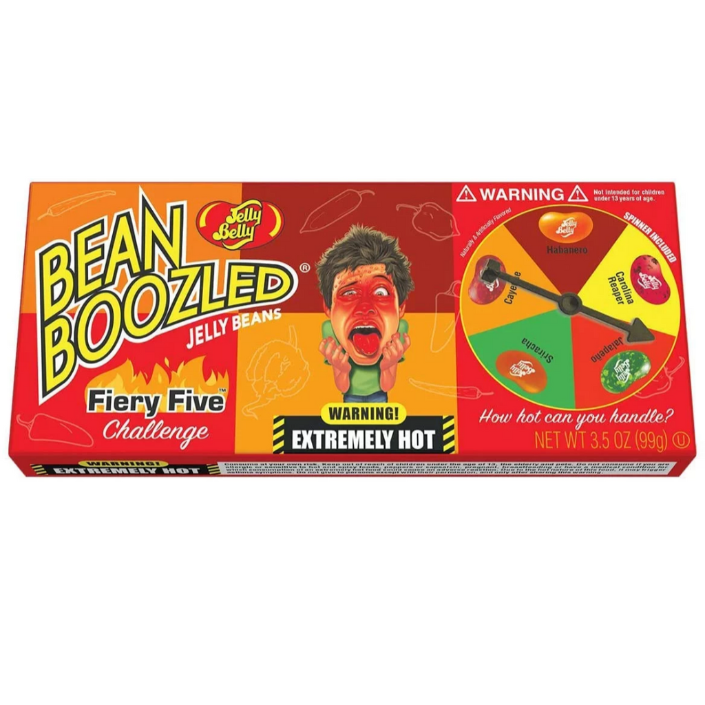 Jelly Belly Bean Boozled Fiery Five Challenge