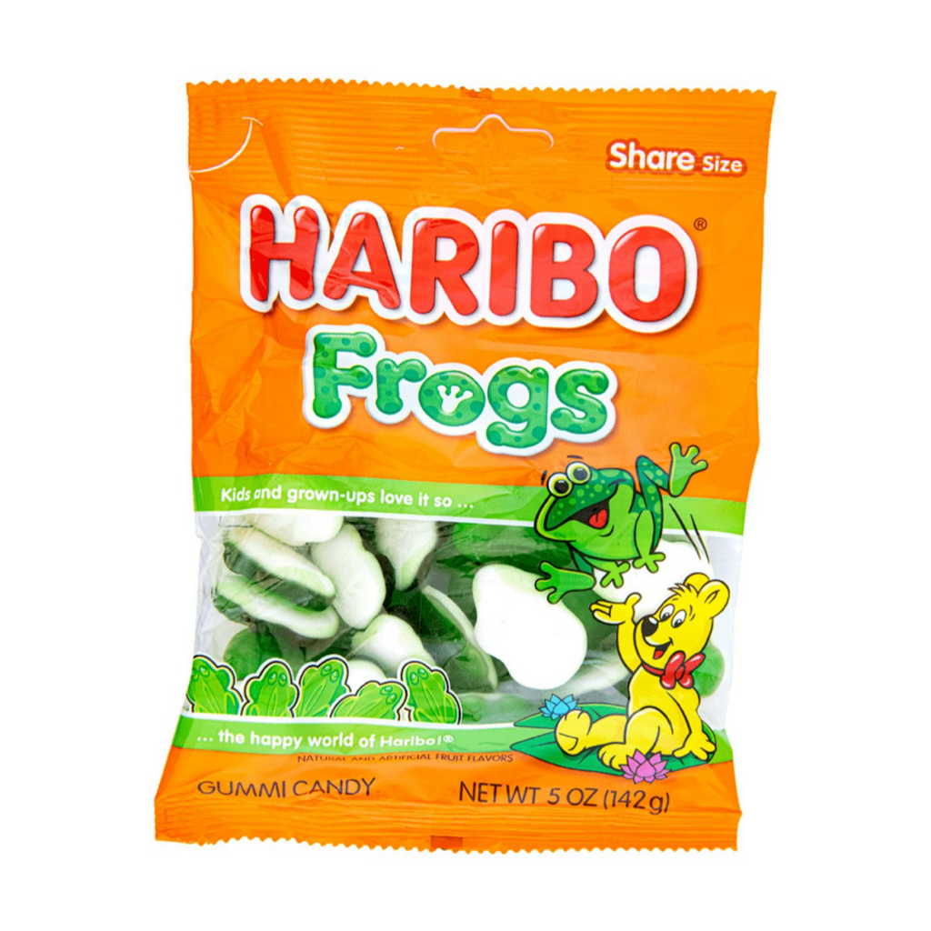 Haribo Frogs Peg Bag (5oz)