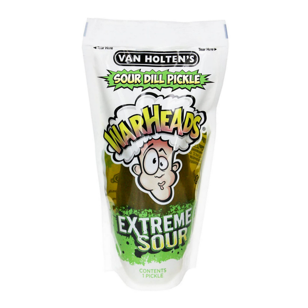 Van Holten's Warheads Extreme Sour Pickle (4.9oz)