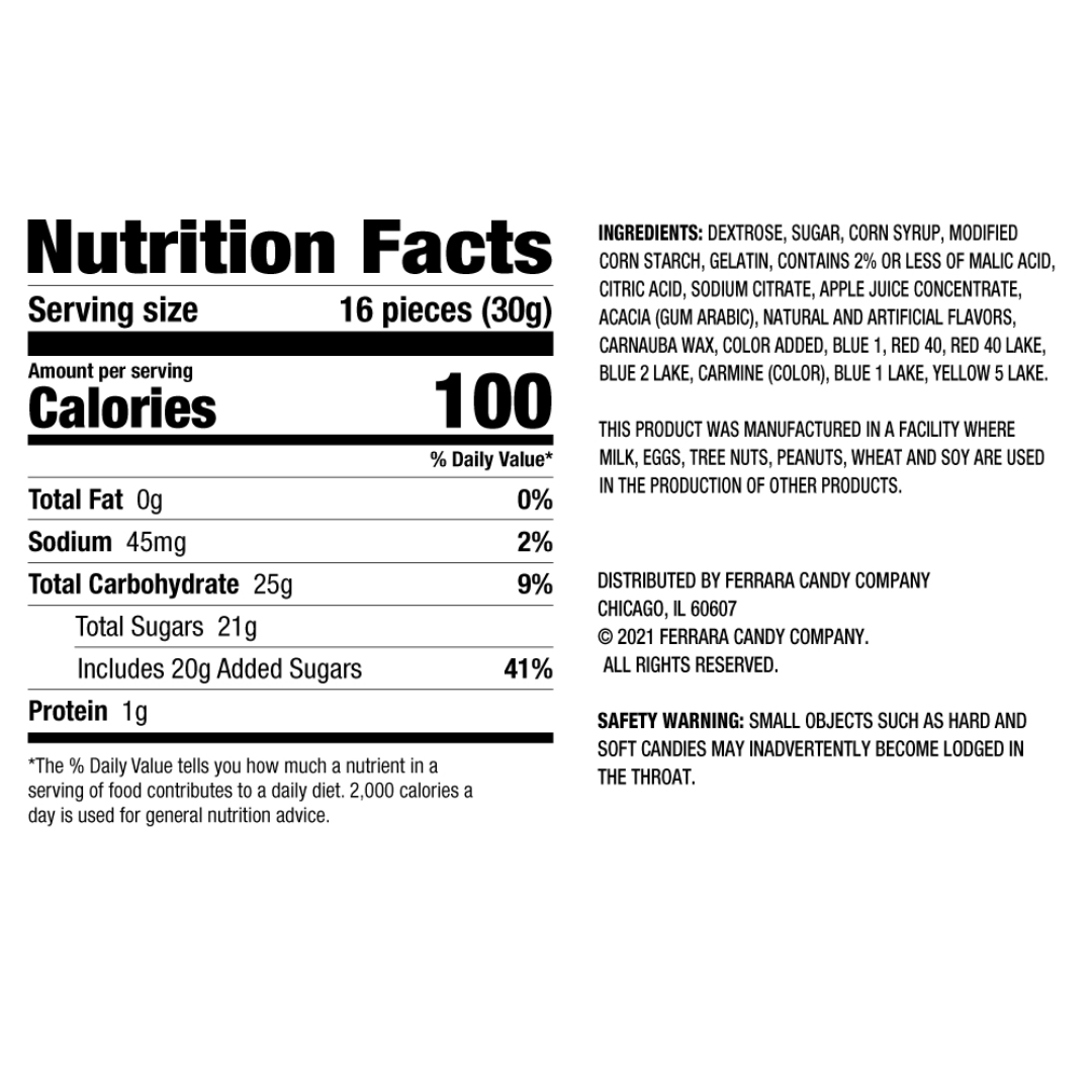 Nerds Gummy Clusters Peg Bag (5oz)