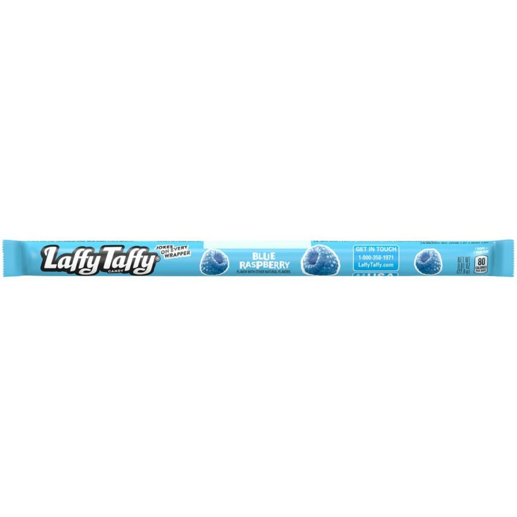 Wonka Laffy Taffy Blue Raspberry Rope(0.81oz)