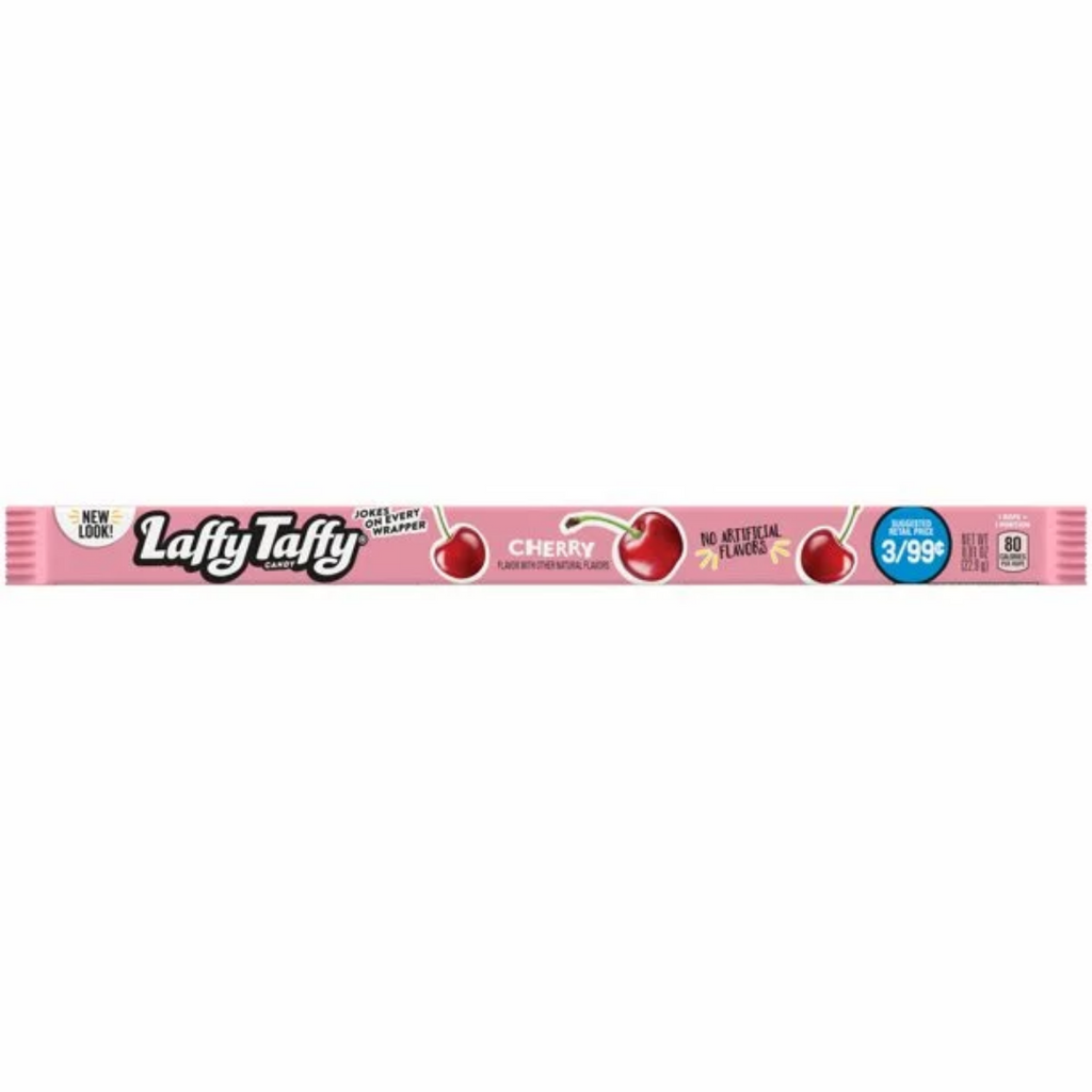 Wonka Laffy Taffy Cherry Rope (0.81oz)